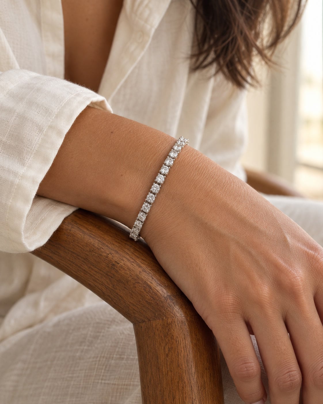 Pulseira Riviera em Prata 925 · foto 2