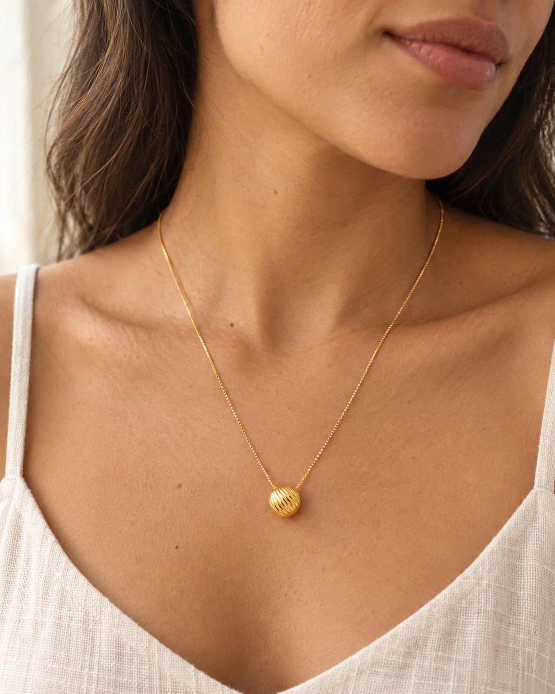 Gargantilha em Ouro 18K, Coleção Concha Marinha · foto 3